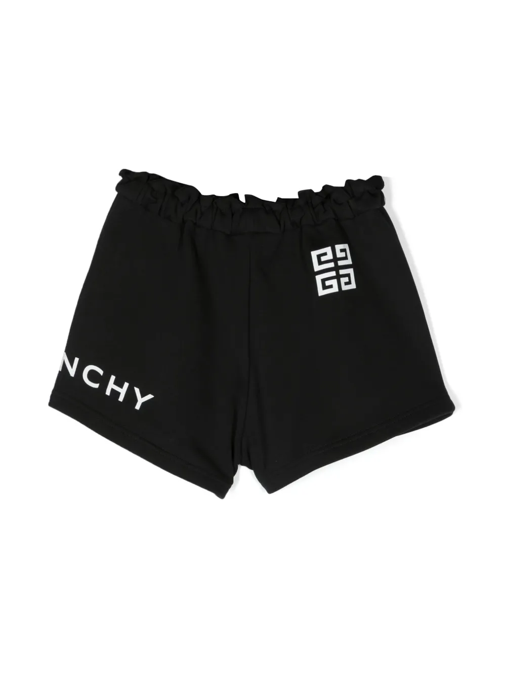 Givenchy Kids Shorts van katoenmix - Zwart