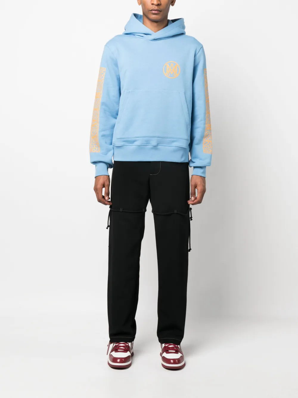 AMIRI Hoodie met logoprint - Blauw