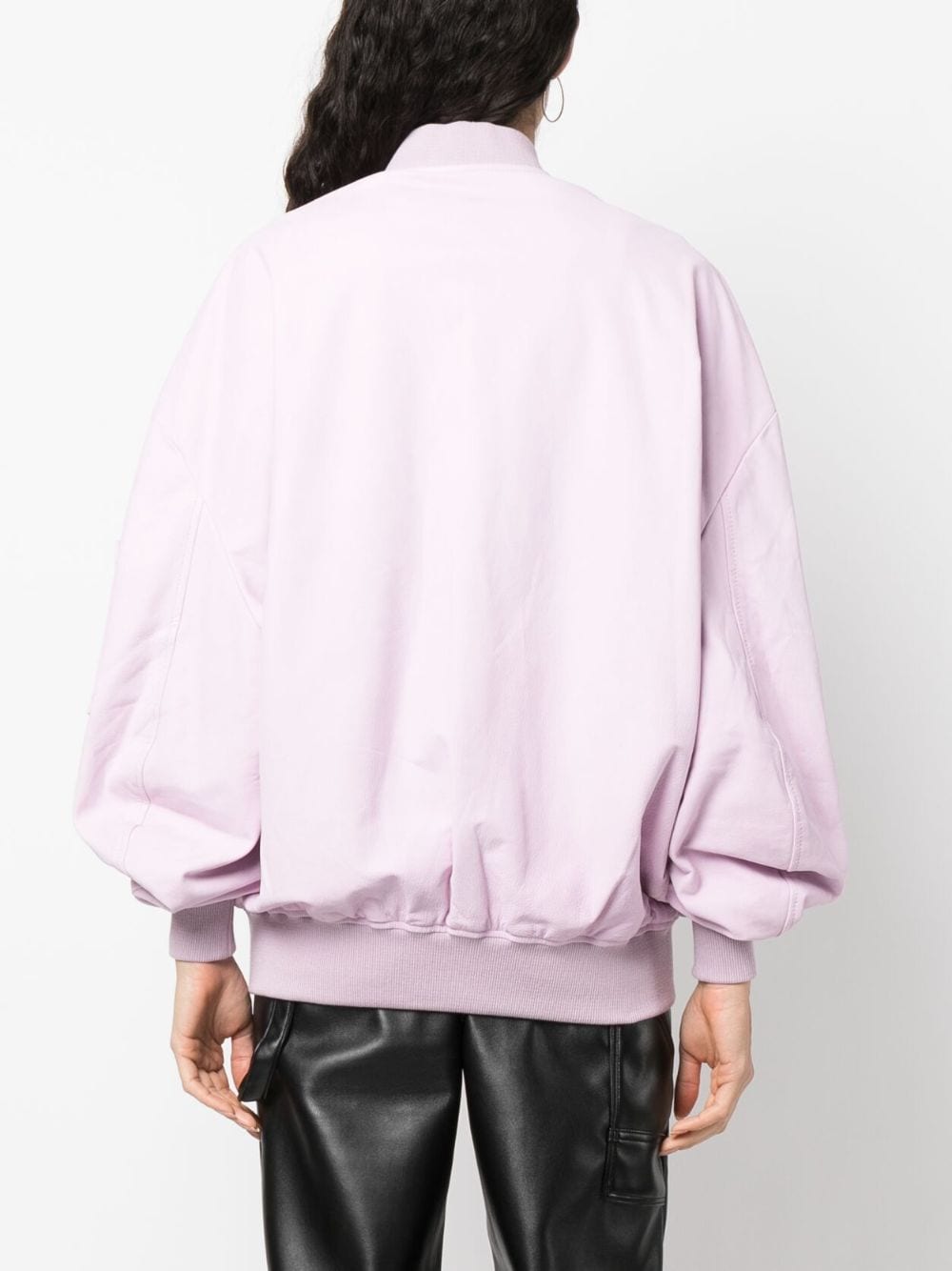 Shop Halfboy Bomber Over Oversize Jacket In Rosa