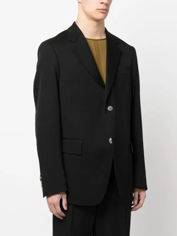 Lanvin シングルジャケット | ブラック | FARFETCH JP