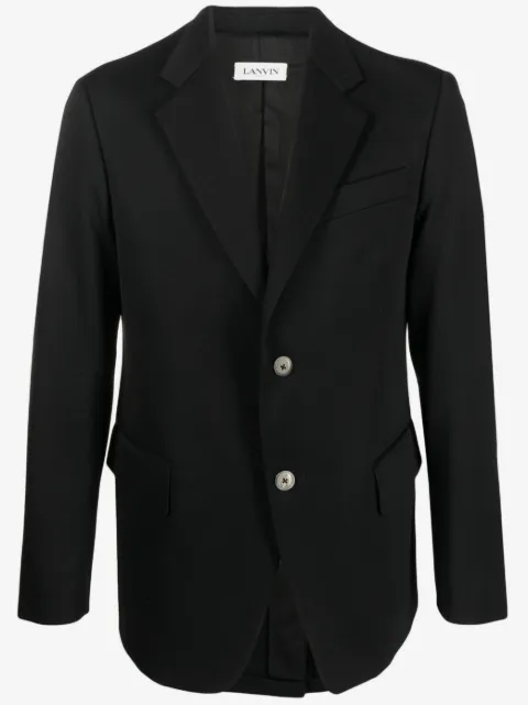 Lanvin single-breasted wool blazer