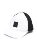 Balmain Kids mesh-panelling baseball caps - White