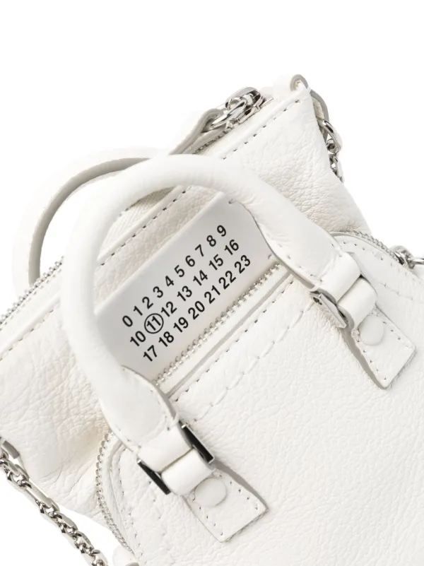 トートバッグ Maison Margiela 5AC Classique Baby Bag White Maison Margiela 5AC Classique Baby Tote Bag | White