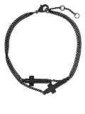 DSQUARED2 double cross bracelet - Black