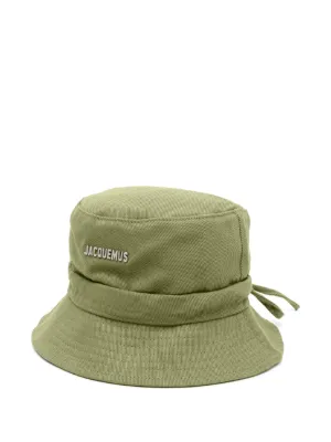 PRADA バケットハット オリーブグリーン Forest Green Re-Nylon bucket hat | PRADA - United States