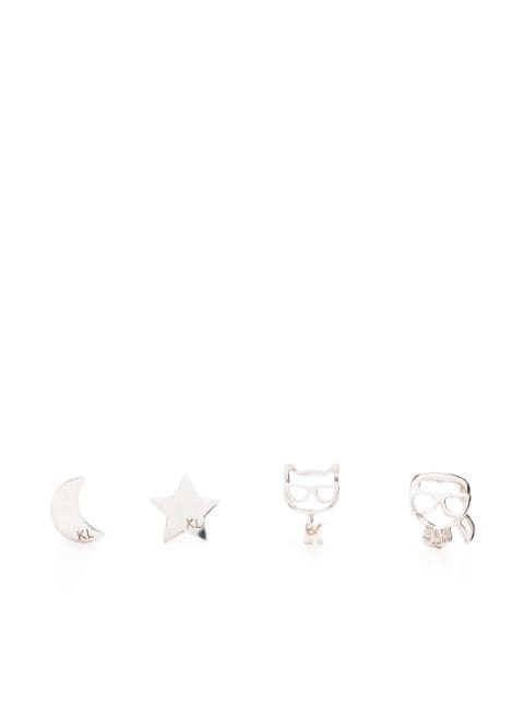 Karl Lagerfeld K/Ikonik earrings set