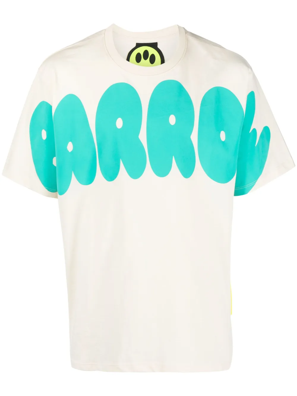 Barrow Logo-print Detail T-shirt In Nude & Neutrals