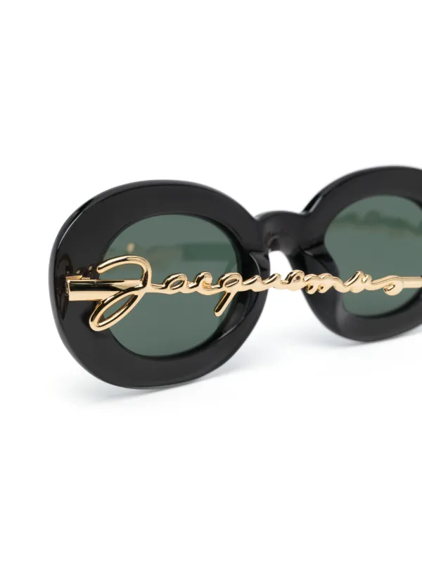 Jacquemus Les Lunettes Pralu ラウンドサングラス - Farfetch