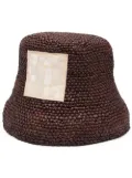 Jacquemus Le Bob Ficiu bucket hat - Brown