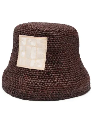 Jacquemus Le Bob Ficiu バケットハット | オレンジ | FARFETCH JP