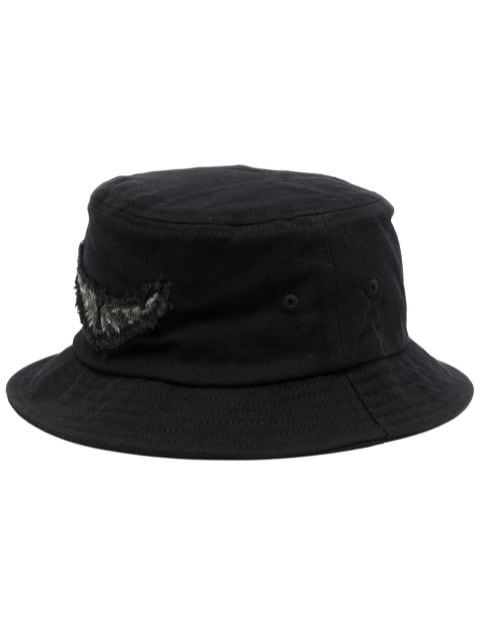 Zadig&Voltaire wings-patch cotton bucket hat