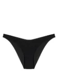 GANNI crystal embellished bikini bottoms - Black
