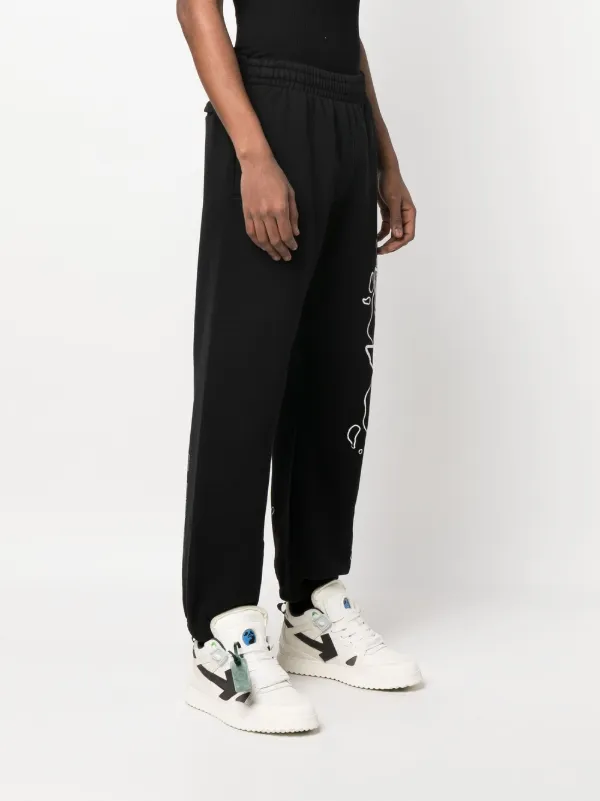Off-White graphic-print Track Pants - Farfetch