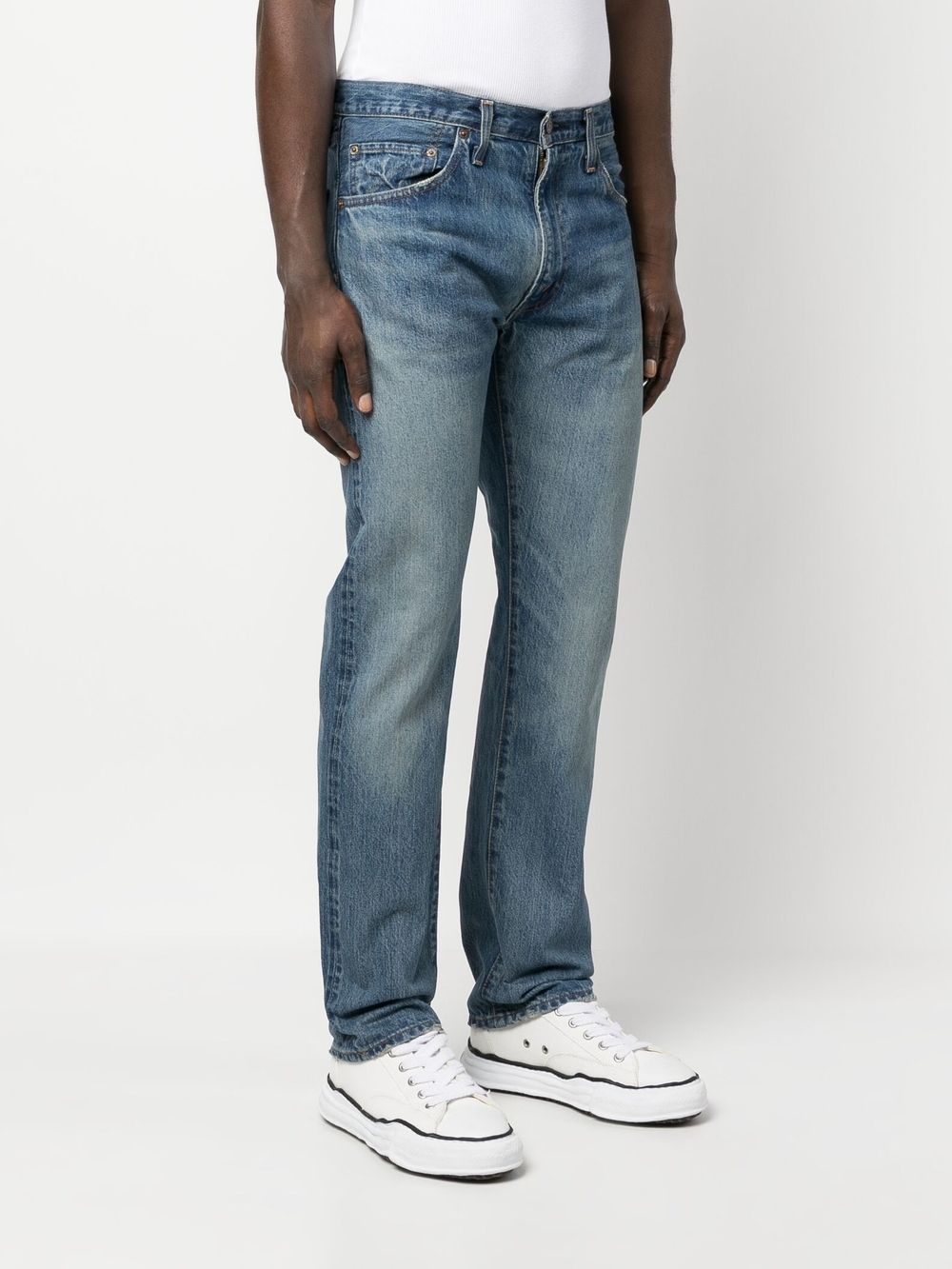 Levi's straight-leg Stonewashed Jeans - Farfetch