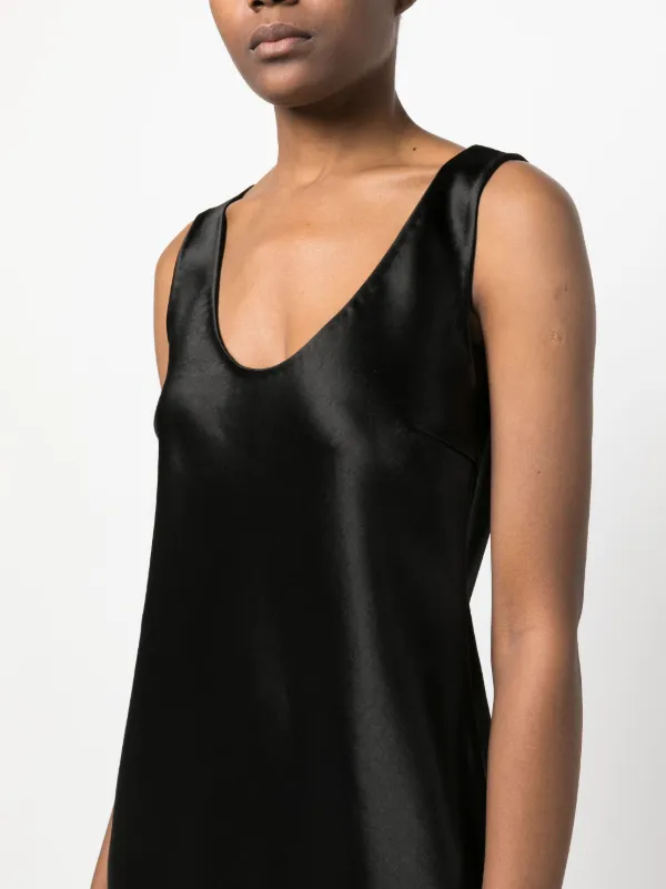 Theory black hot sale silk dress