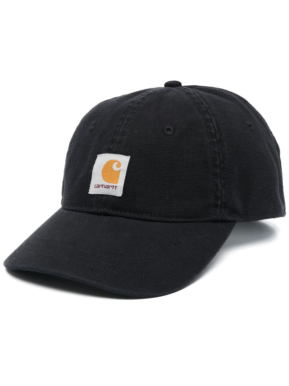 carhartt wip casquette dunes à patch logo - noir