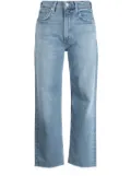 Citizens of Humanity high-waisted cropped jeans - Blue