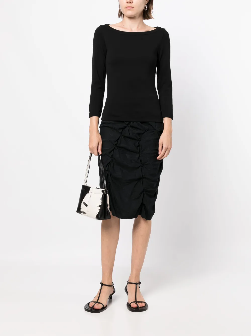 FLORE FLORE long-sleeve cotton T-shirt | T-Shirts & Jersey Shirts | Image 2