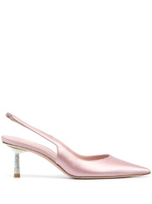 Le Silla crystal embellished Mid Heel Pumps Farfetch