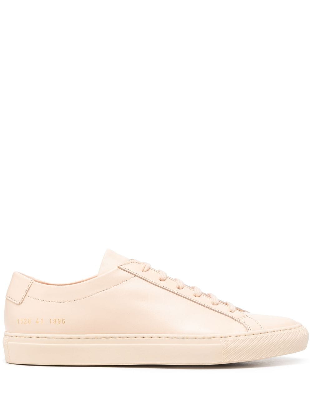 Common Projects Low-top Leather Sneakers In Nude