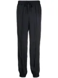 Jil Sander drawstring tapered trousers - Blue