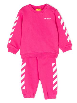 Off-White Kids logo-print Tracksuit Set - Farfetch