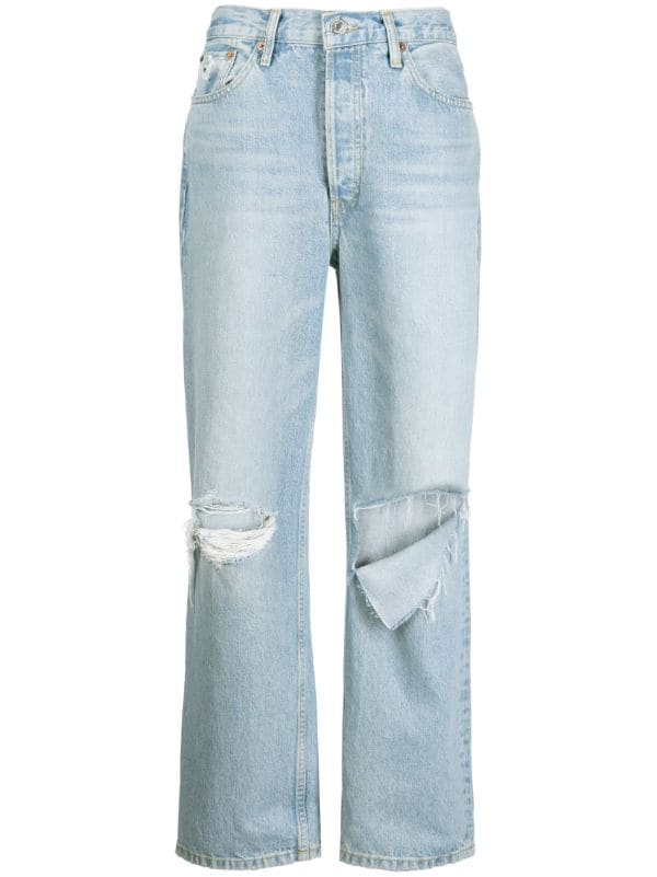 Louis Vuitton pre-owned straight-leg Jeans - Farfetch