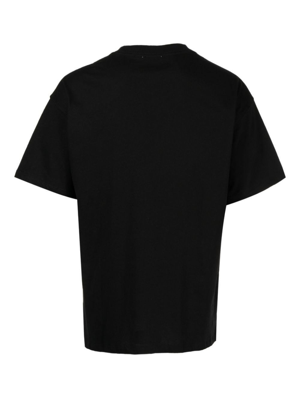 Shop Soulland Logo-print Cotton T-shirt In Schwarz
