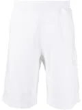 Ten C side flap-pocket detail shorts - White