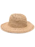 IBELIV Safari woven straw hat - Neutrals