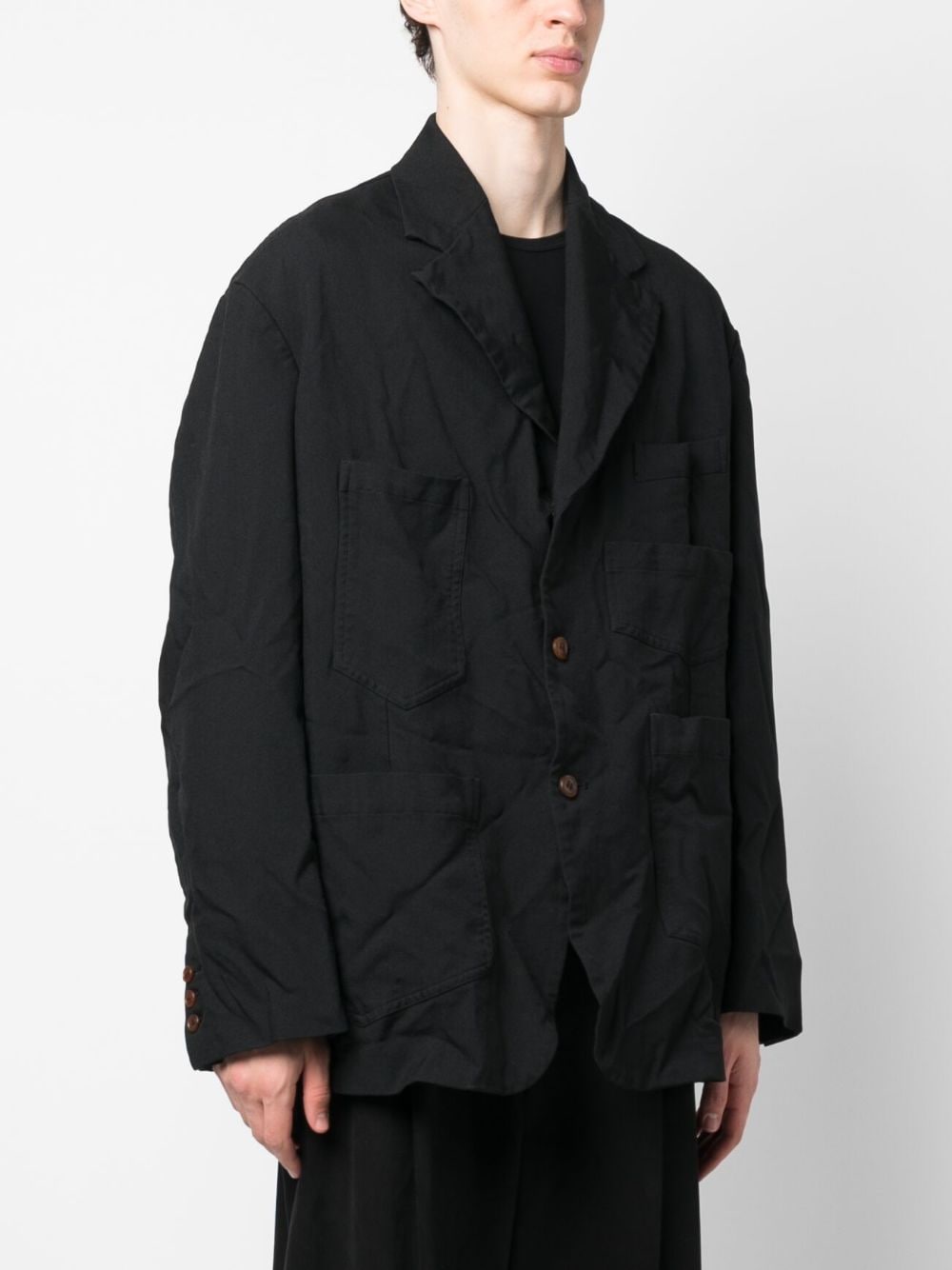 Black Comme Des Garçons シングルジャケット - Farfetch