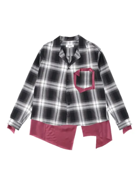 sulvam checked shirt