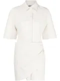 Jacquemus La robe Camisa shirt dress - Neutrals