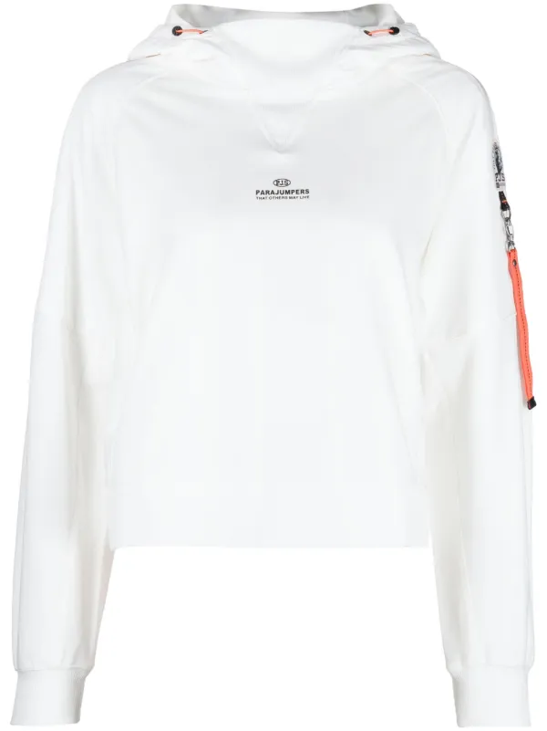 Parajumpers logo-print Hoodie - Farfetch