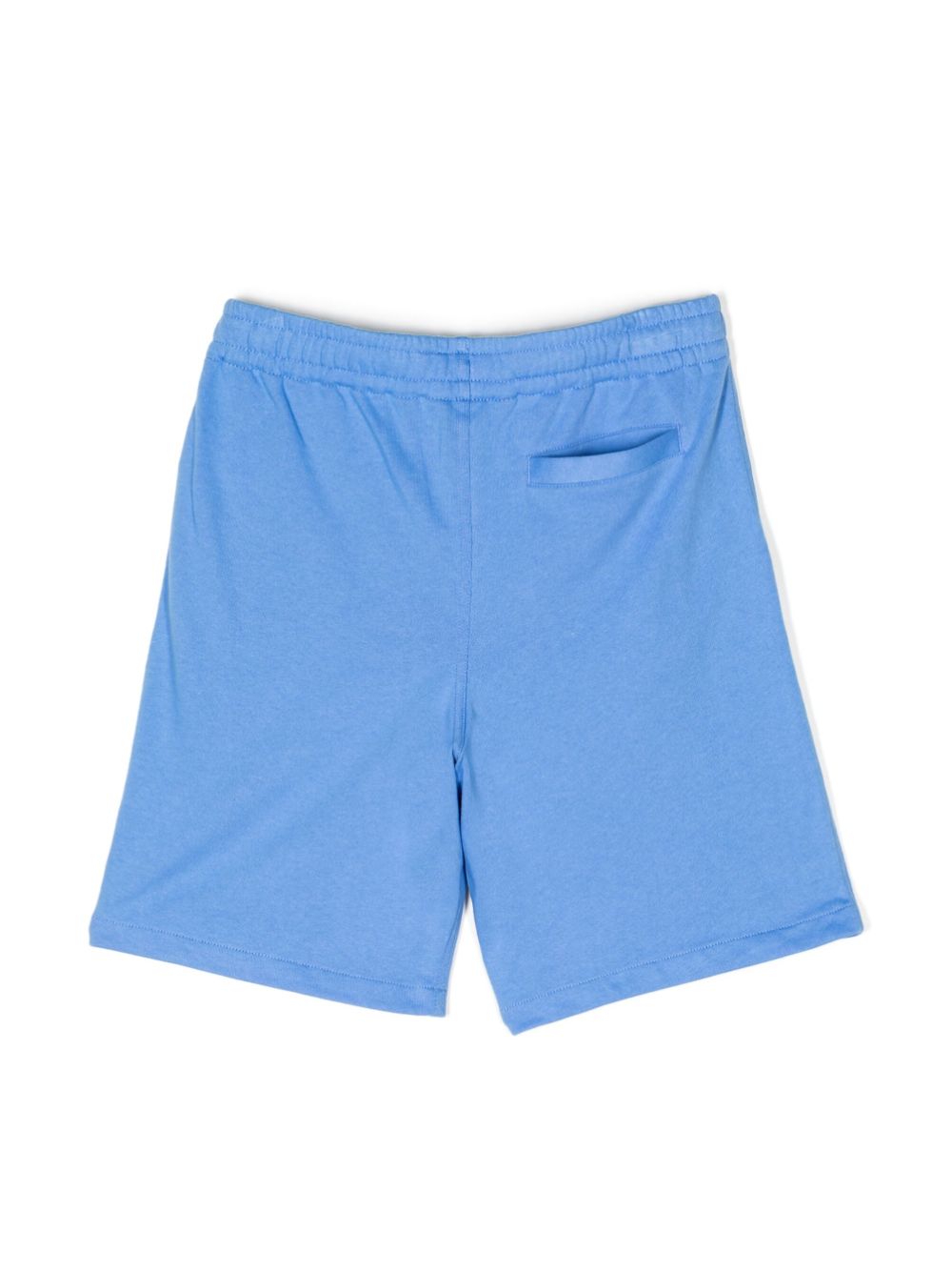 Ralph Lauren Kids logo-print cotton shorts - Blauw