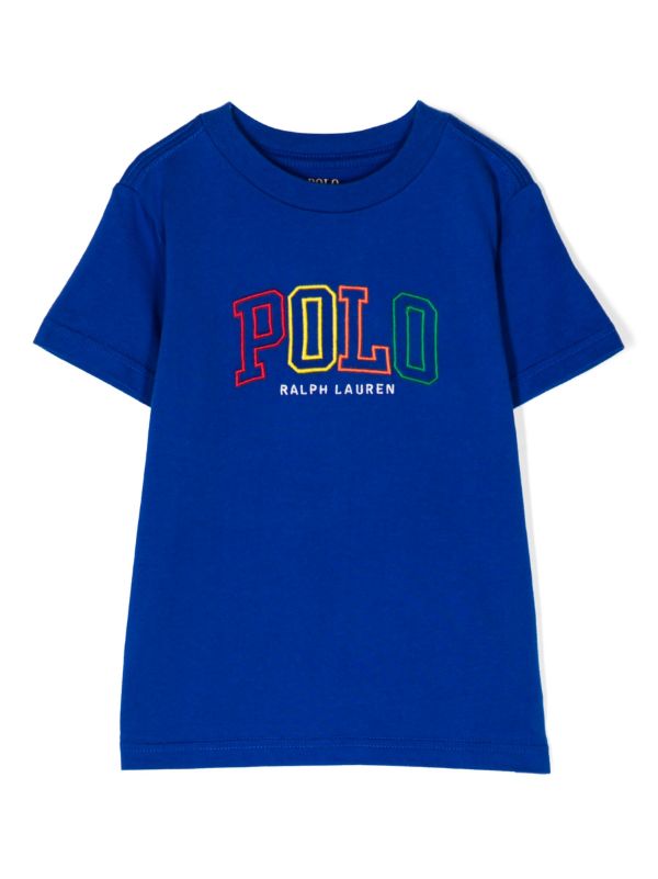 Polo Ralph Lauren Logo Embroidered T-shirt - Farfetch