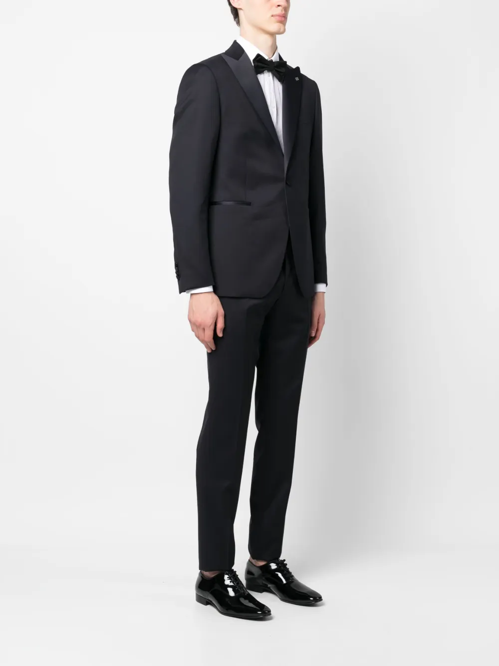 Tagliatore Single-breasted Suit In Blue