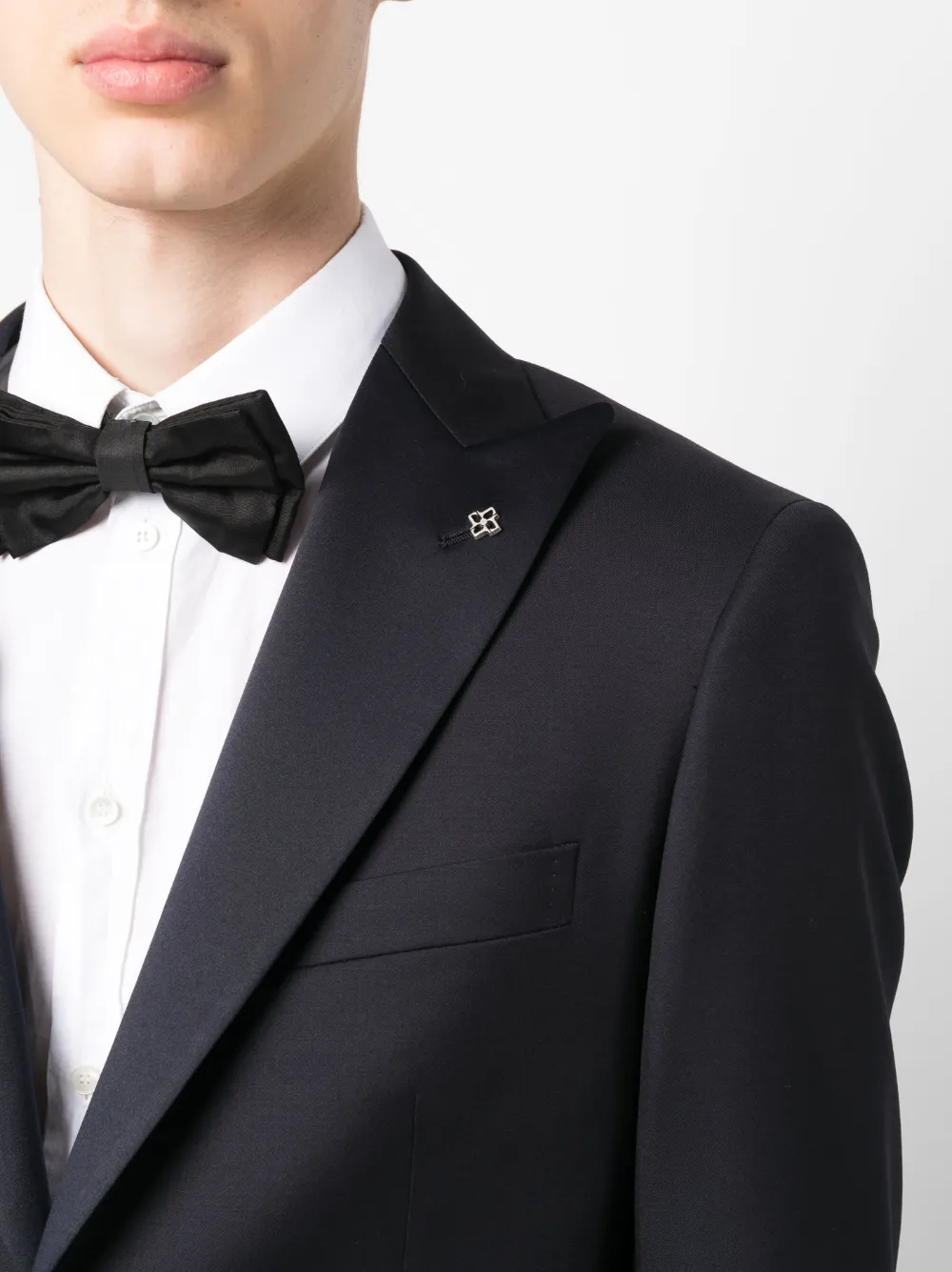 Tagliatore Single-breasted Suit In Blue