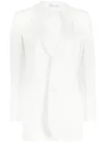 RED Valentino button-fastening blazer - White