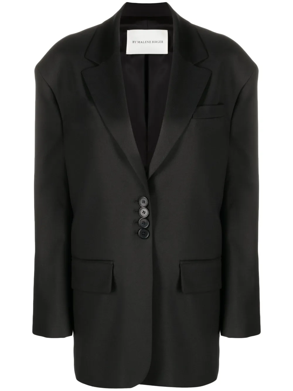 By Malene Birger single-breasted long-sleeved blazer