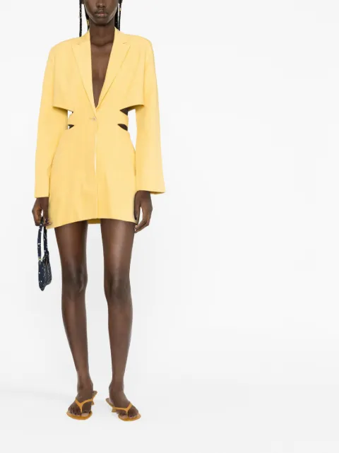 Jacquemus La robe Bari blazer minidress 221DR0161069 - 1