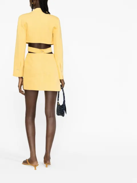 Jacquemus La robe Bari blazer minidress 221DR0161069 - 3