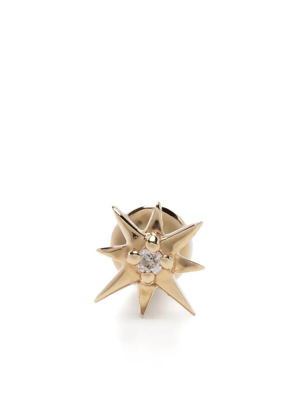 Metier by Tom Foolery 14kt yellow gold Astra diamond stud earring
