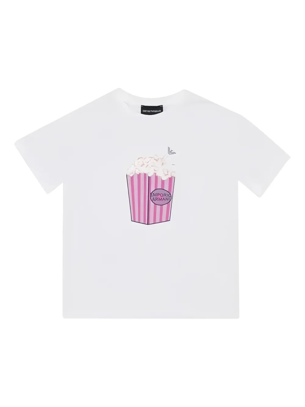 Emporio Armani Kids crew-neck T-shirt - Bianco