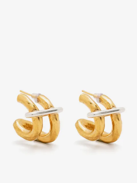 Alighieri The Sun Salutations hoop earrings