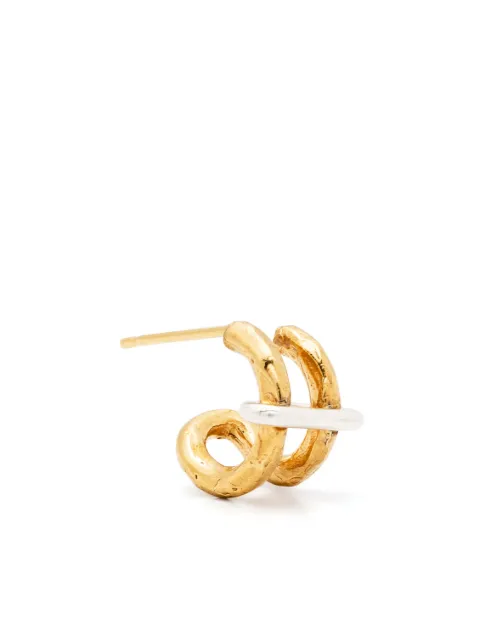 Alighieri The Sun Salutations hoop earring