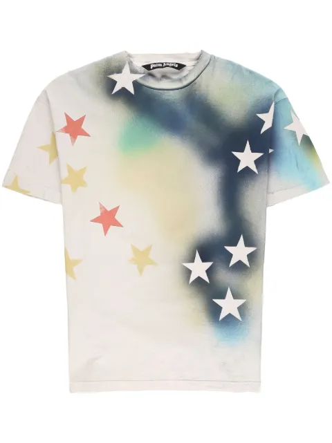 Sprayed Starts cotton T-shirt