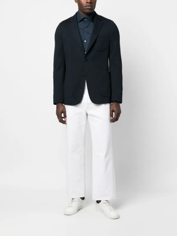 Finamore 1925 Napoli クラシック シャツ | ブルー | FARFETCH JP