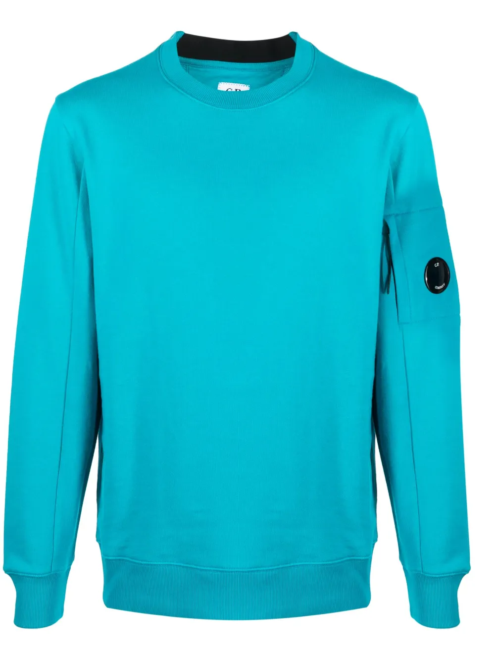 C.P. Company Compass-patch cotton sweatshirt - Blue