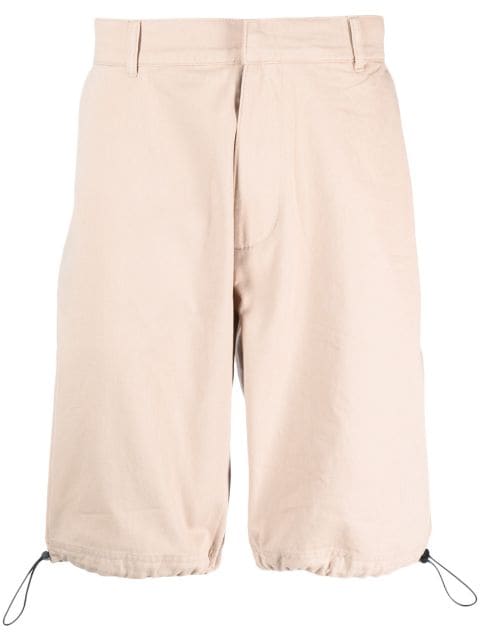 Fila - drawstring-hem bermuda shorts